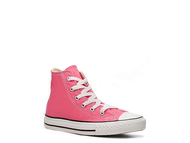 Converse Chuck Taylor All Star High-Top Sneaker - Kids' - Girl's - Pink | DSW