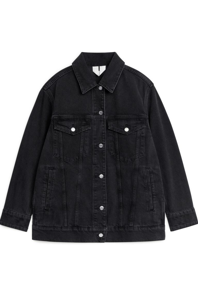 Oversized Denim Jacket | H&M (UK, MY, IN, SG, PH, TW, HK)