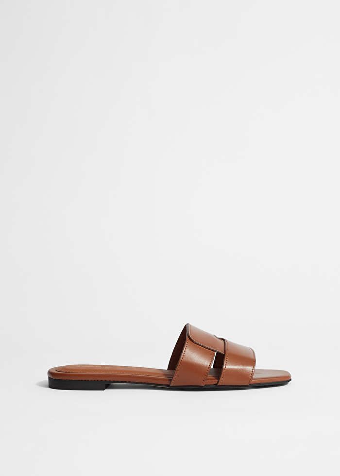 Woven Leather Slides | & Other Stories (EU + UK)