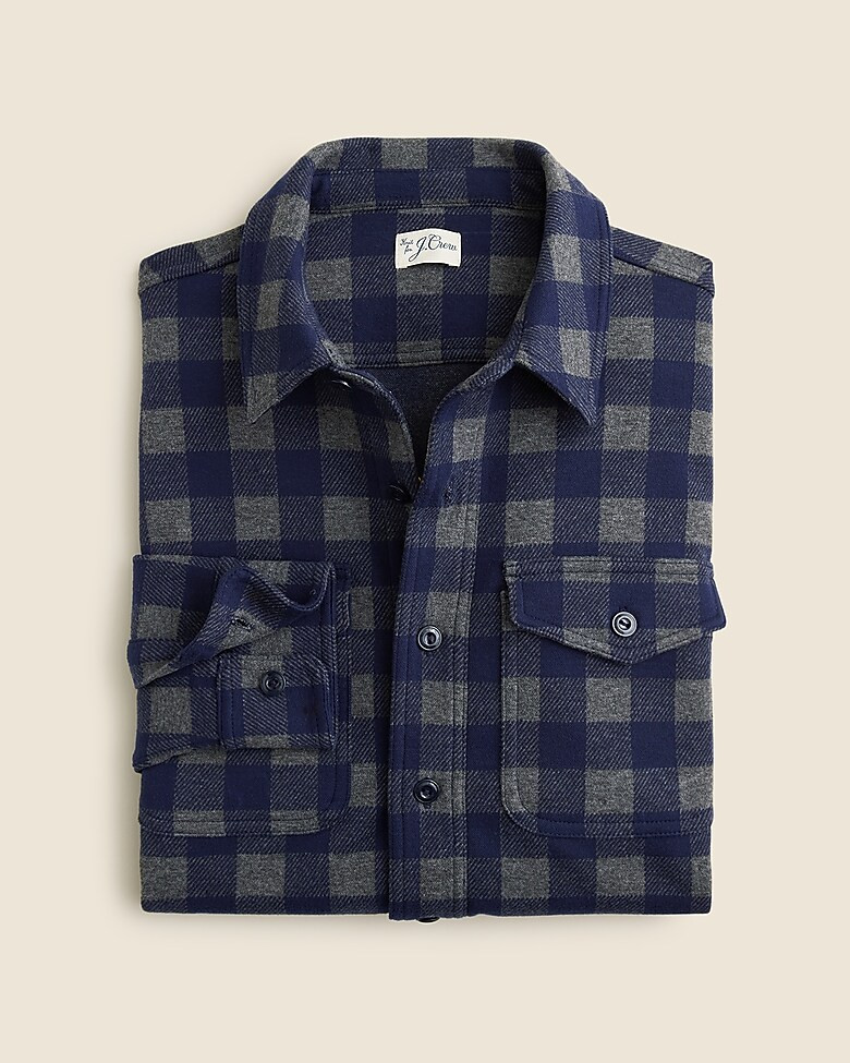 Seaboard soft-knit shirt in plaid | J. Crew US