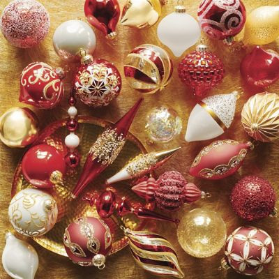 Snow Kissed 40-piece Ornament Collection | Frontgate | Frontgate