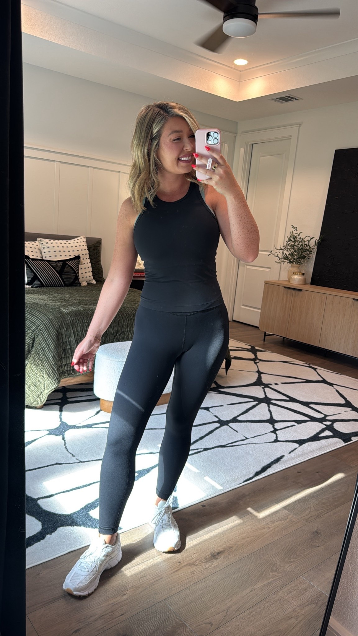 Gym outfit of the day. Leggings are discontinued but I linked some of my other lululemon favs - size 8. Top is a size 8 and sports bra is a size 10 

#LTKMidsize #LTKShoeCrush #LTKActive