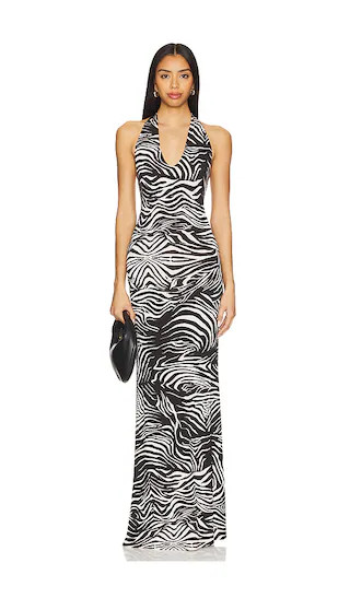 Rue Dress in Zebra Swirl | Revolve Clothing (Global)