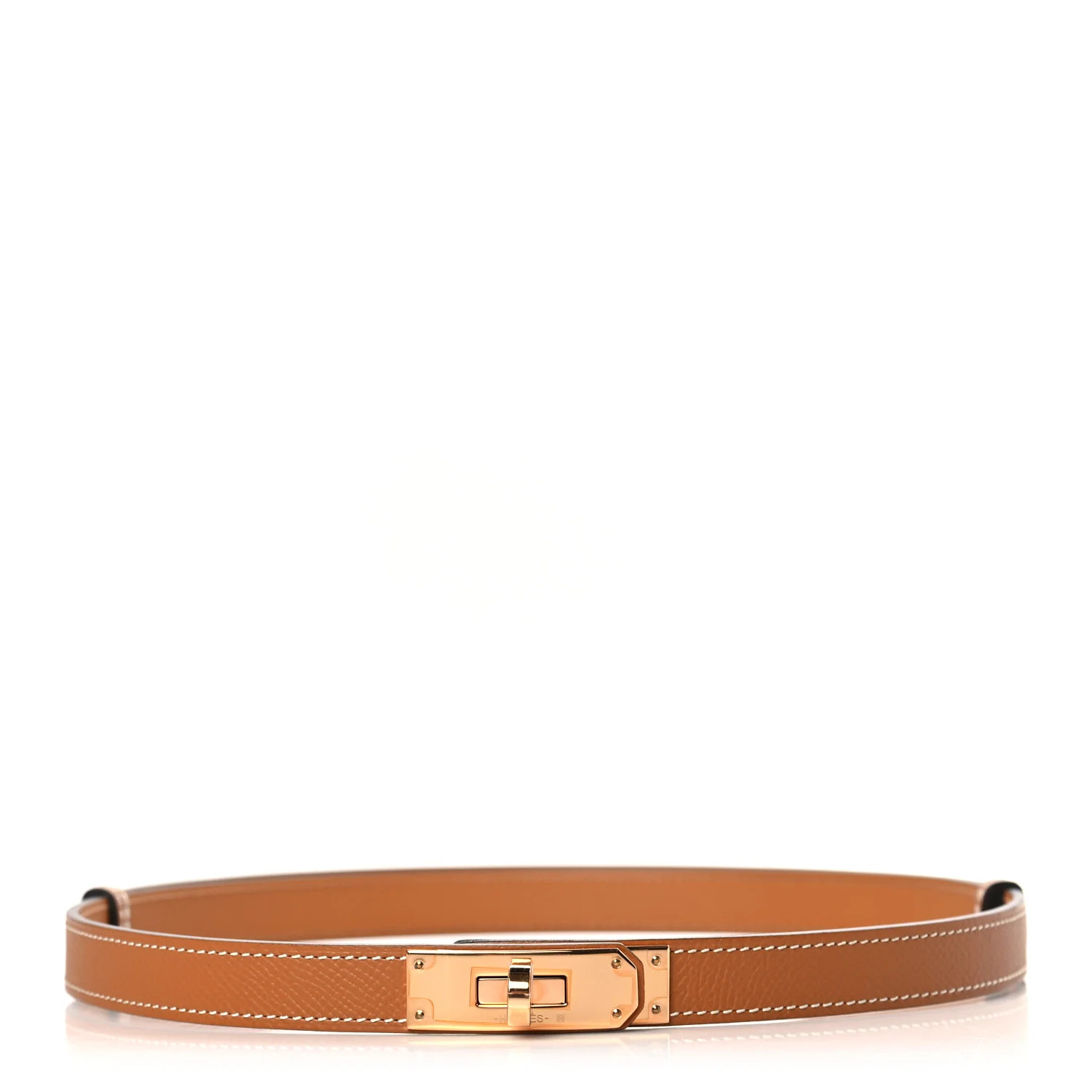 Epsom Kelly Belt Gold | FASHIONPHILE (US)