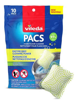 Vileda® PACS Hard Floor Cleaner, Crisp Citrus Scent | Canadian Tire