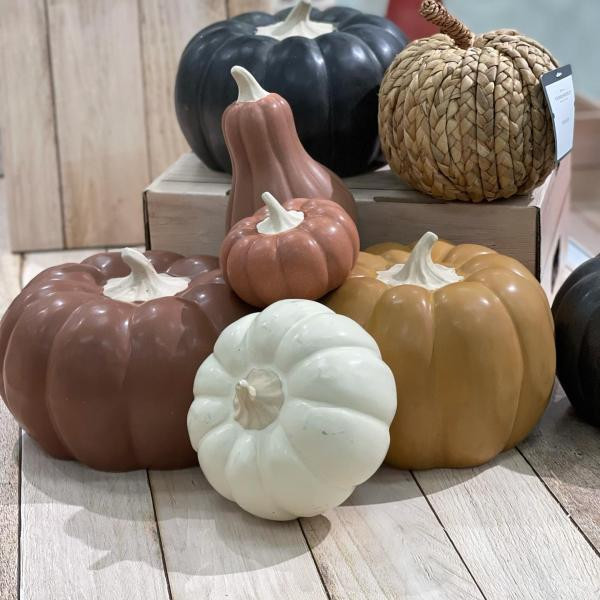 Medium Ceramic Pumpkin Cream - Threshold™ | Target