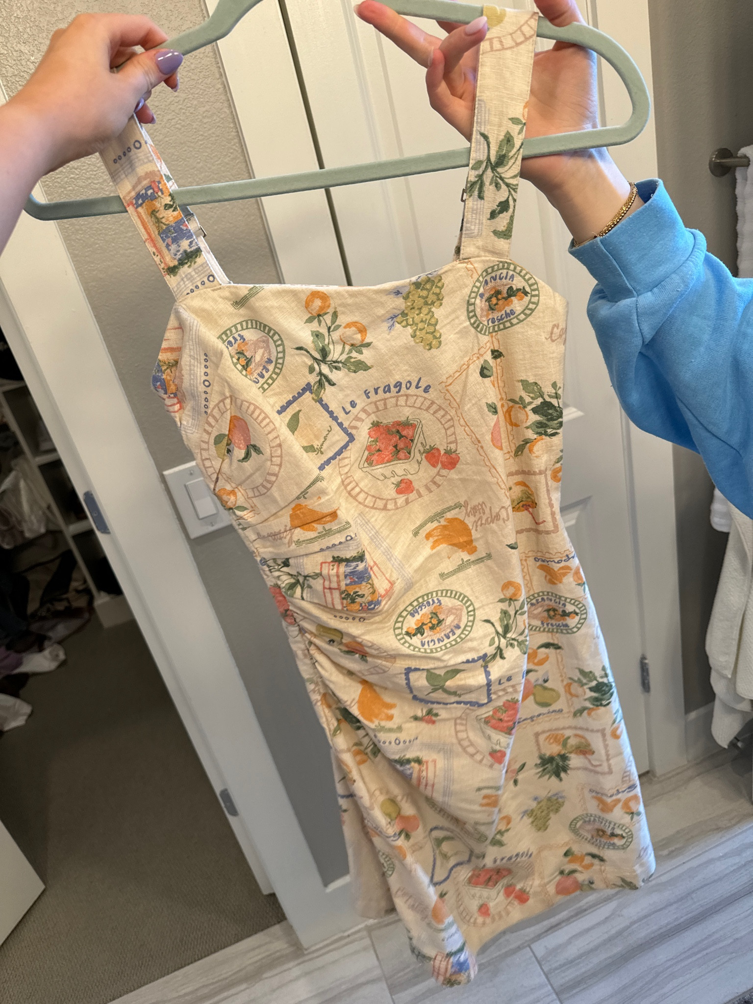 the cutest Italian summer dress #LTKabercrombie #LTKdress #LTKsummer 