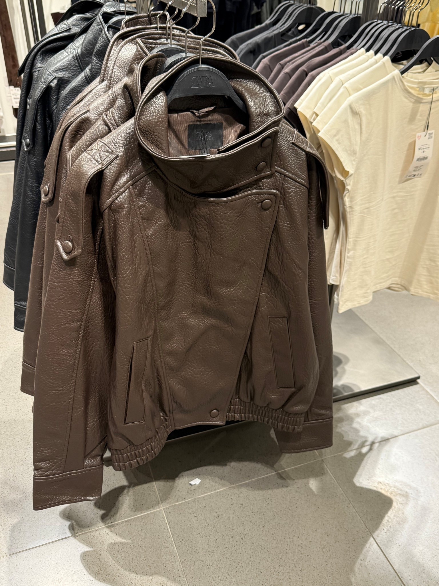 The viral Zara jacket 🧋🤎 

#LTKspring #LTKuk #LTKwinter