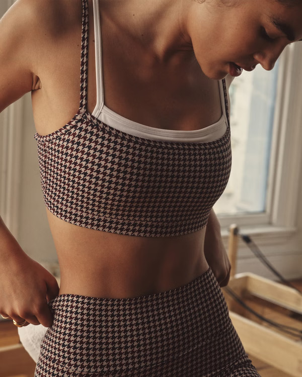 YPB Double-Layered Sports Bra | Abercrombie & Fitch (UK)