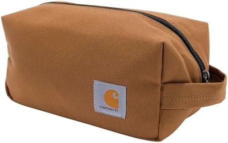 Carhartt Durable Travel Kit, Organize Essentials W/the Water Resistance Free Toiletry Bag | Amazon (US)