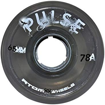 Outdoor Quad Roller Wheels 78A ATOM PULSE Black / 2 Packs - 8 Wheels | Amazon (US)