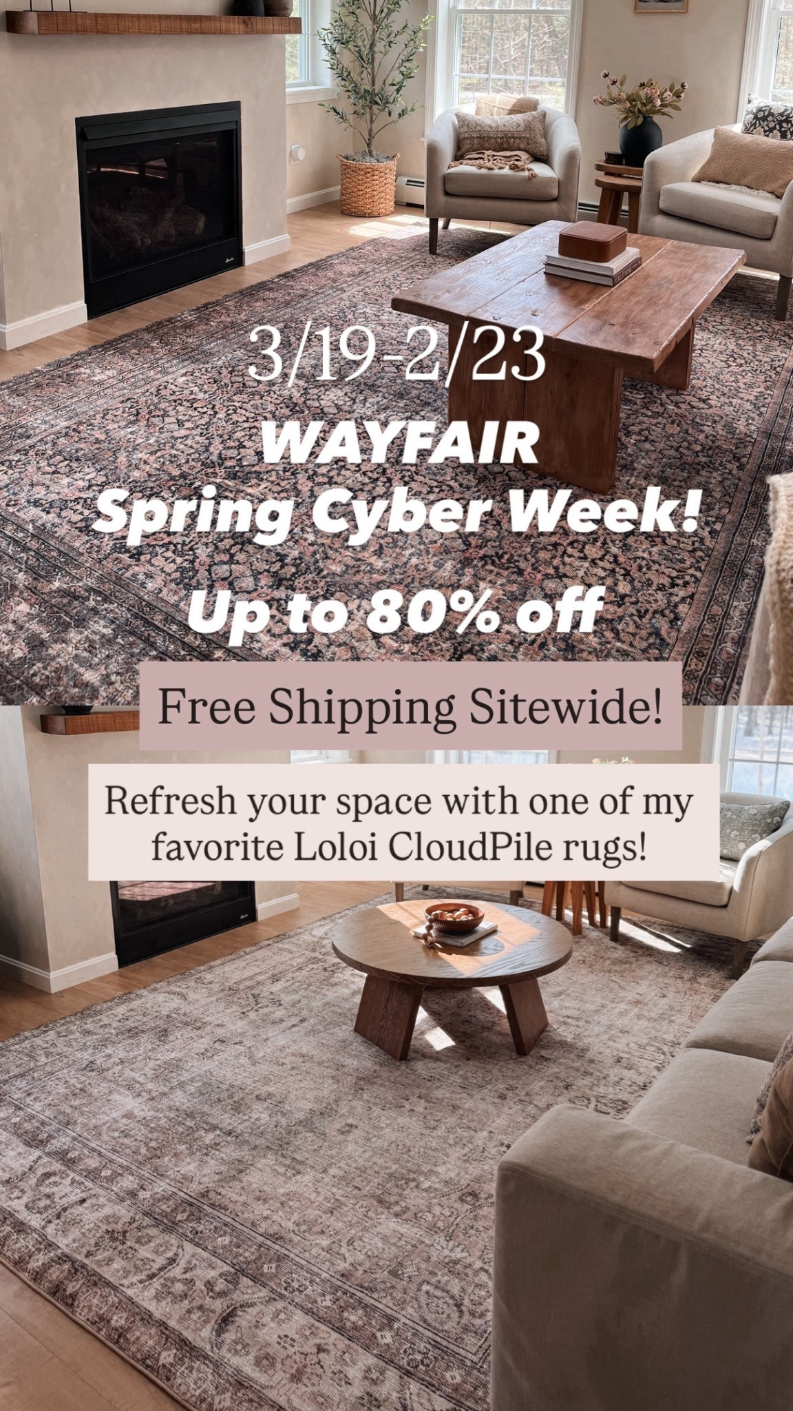 #ad @Wayfair #WayfairPartner 
#springcyberweek #wayfair