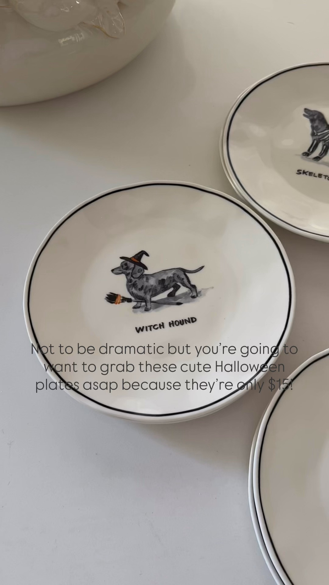 Not to be dramatic but you’re going to want to grab these cute Halloween plates from @Anthropologie because they’re only $15!

#LTKSaleAlert #LTKSeasonal #LTKHome