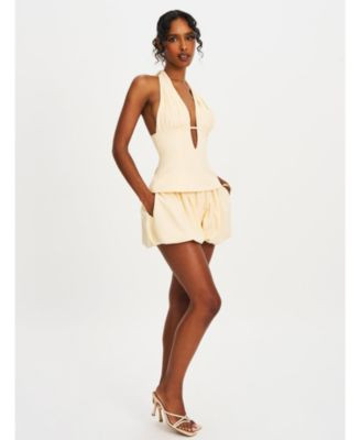 Quinzelle Linen Bubble Shorts | Bloomingdale's (AU)