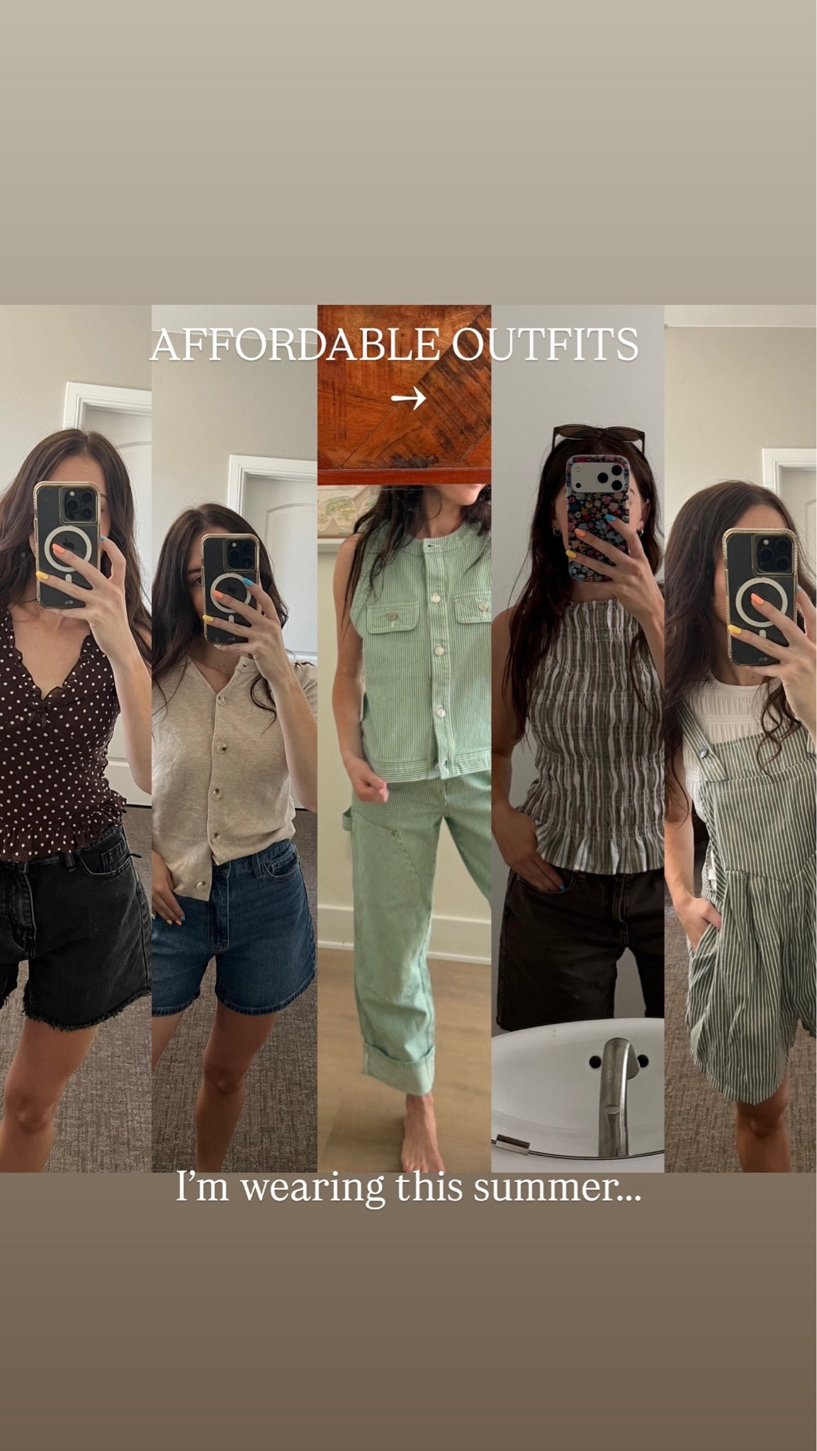 AFFORDABLE SUMMER FITS

#LTKootd