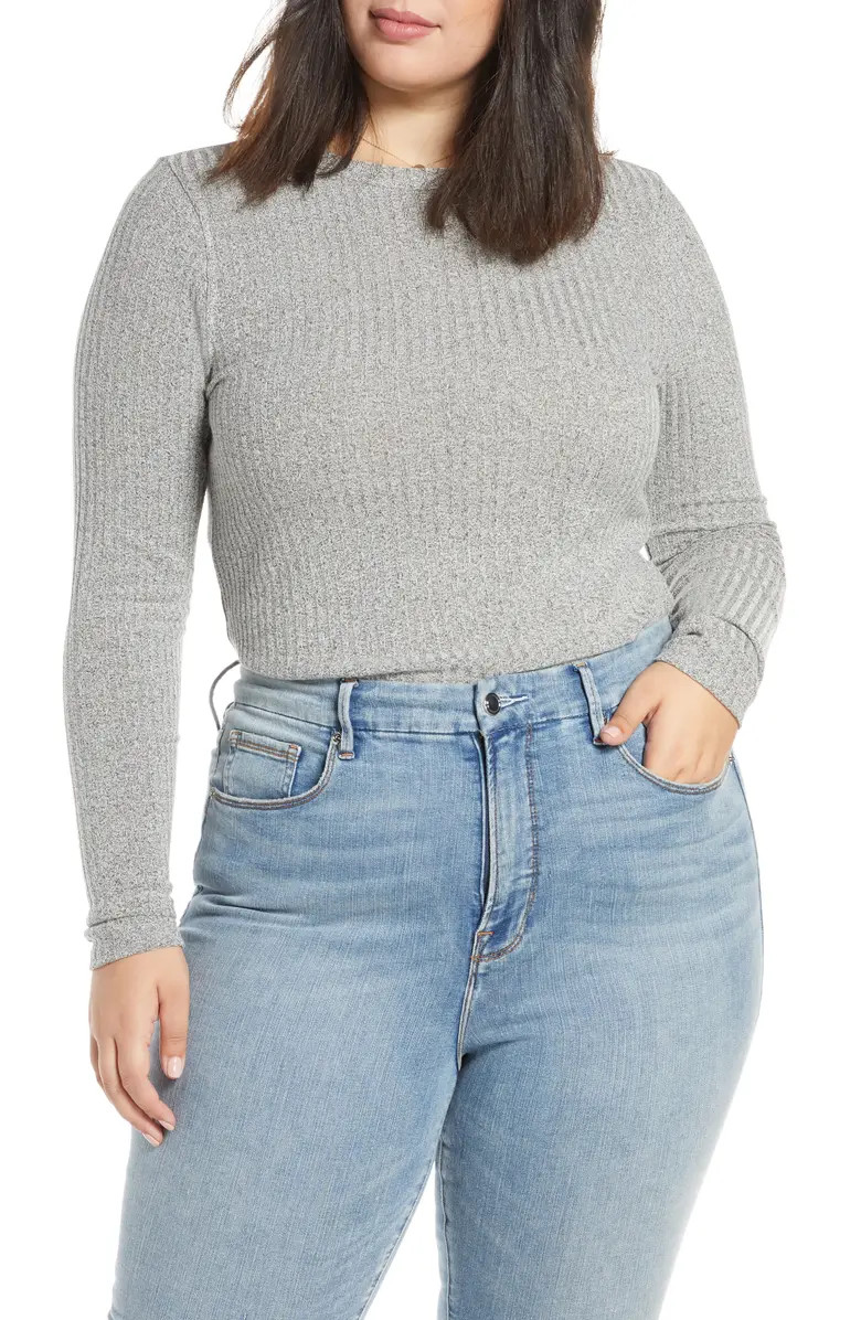 Long Sleeve Ribbed Tee | Nordstrom