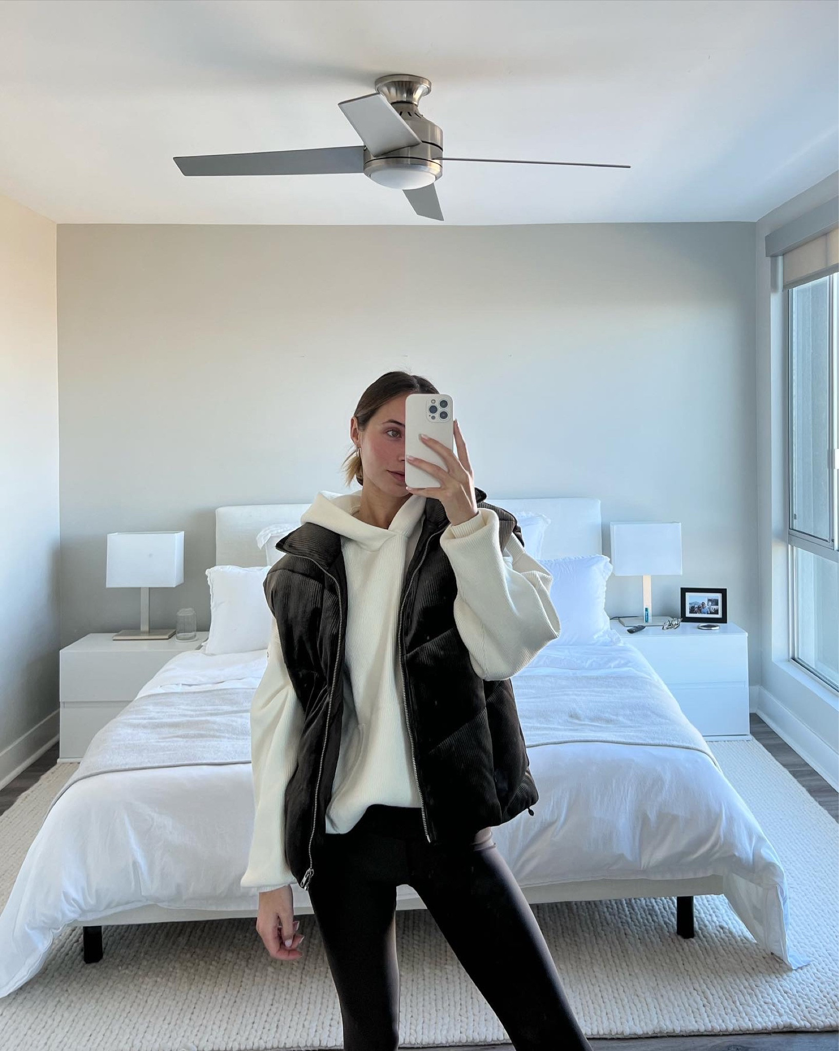 winter hot girl walk attire