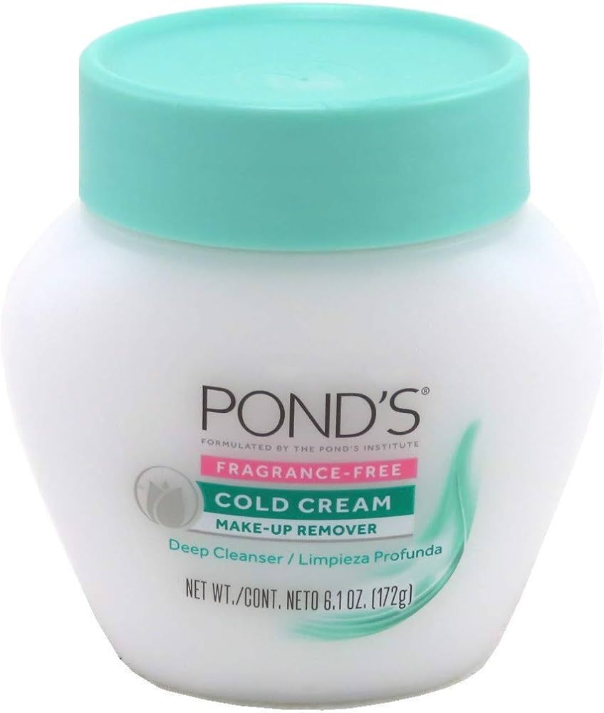 Pond's Ponds Fragrance-free Cold Cream Make-up Remover 6.1 Oz | Amazon (US)