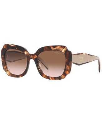 PRADA Women's Low Bridge Fit Sunglasses, PR 16YSF - Macy's | Macy's
