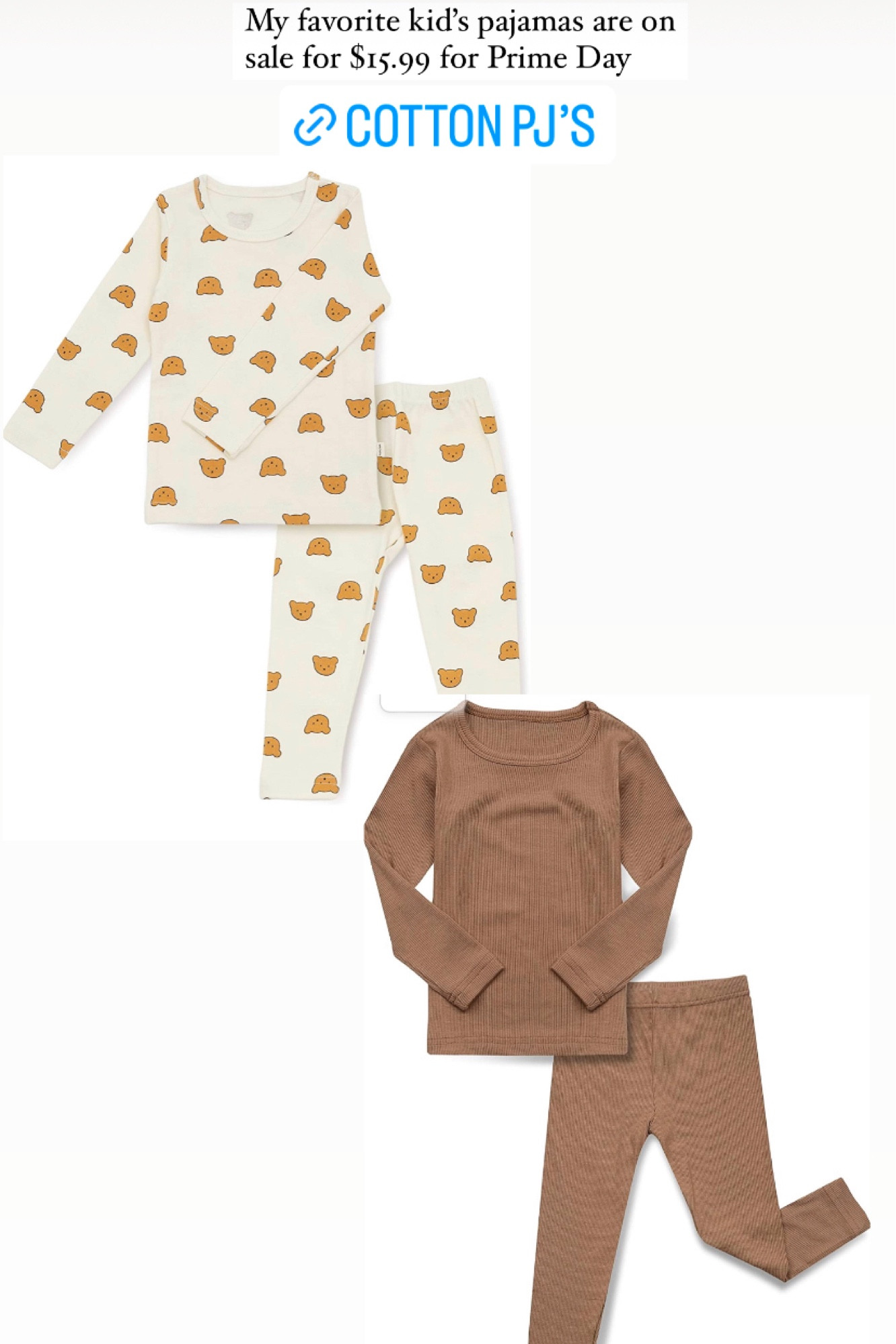The very best kid’s cotton pajamas are on sale for $15.99 for Amazon Prime Day. These rival the best branded bamboo cotton jammies in my opinion.

#LTKkids #LTKsalealert #LTKfamily