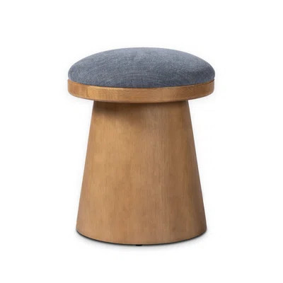 Bea Accent Stool-Antique Walnut | Wayfair North America