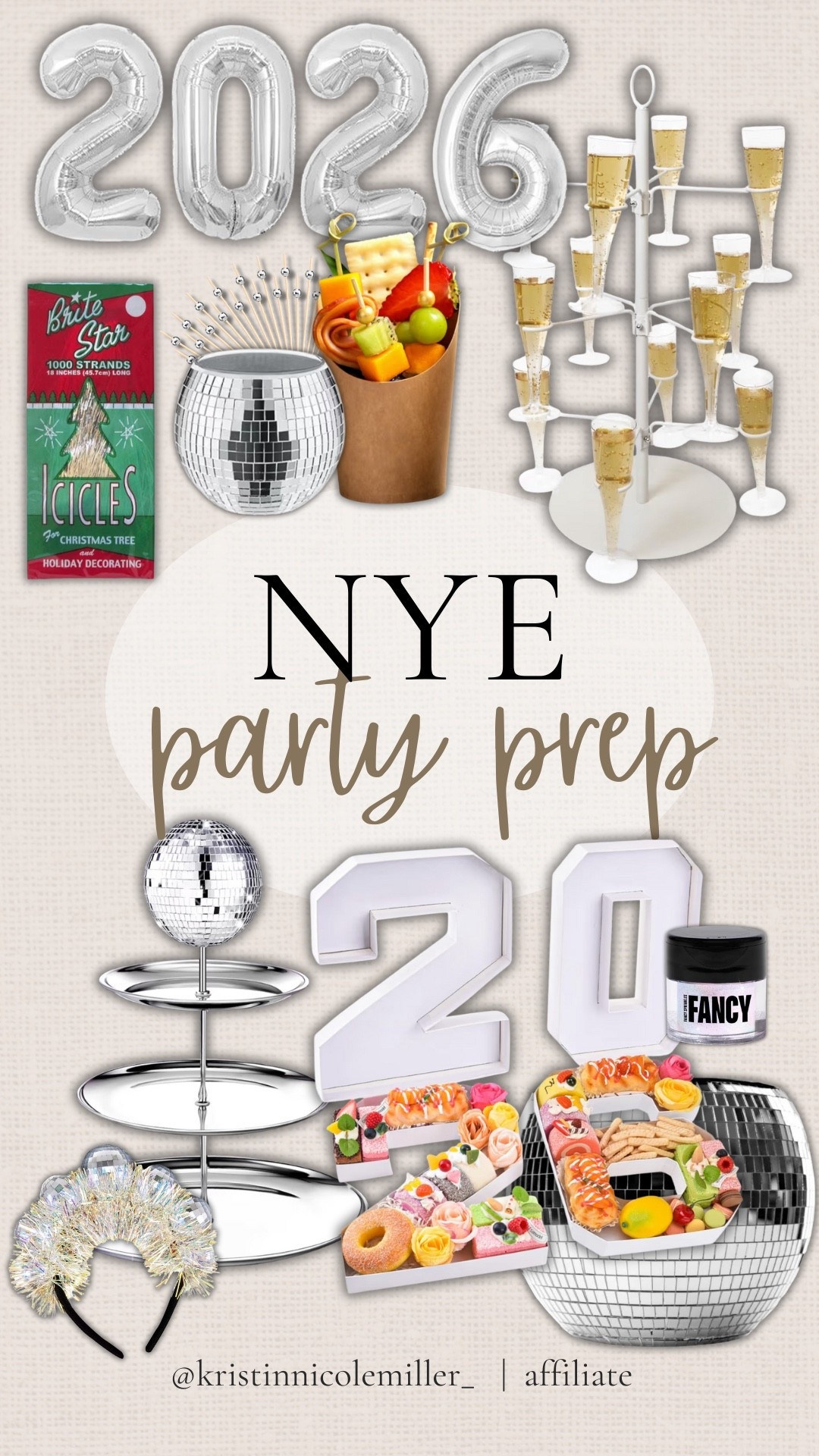 NYE party prep!! All from Amazon 🪩


Seasonal hosting parties planning setup must haves affordable 

#LTKSeasonal #LTKFindsUnder100 #LTKHoliday