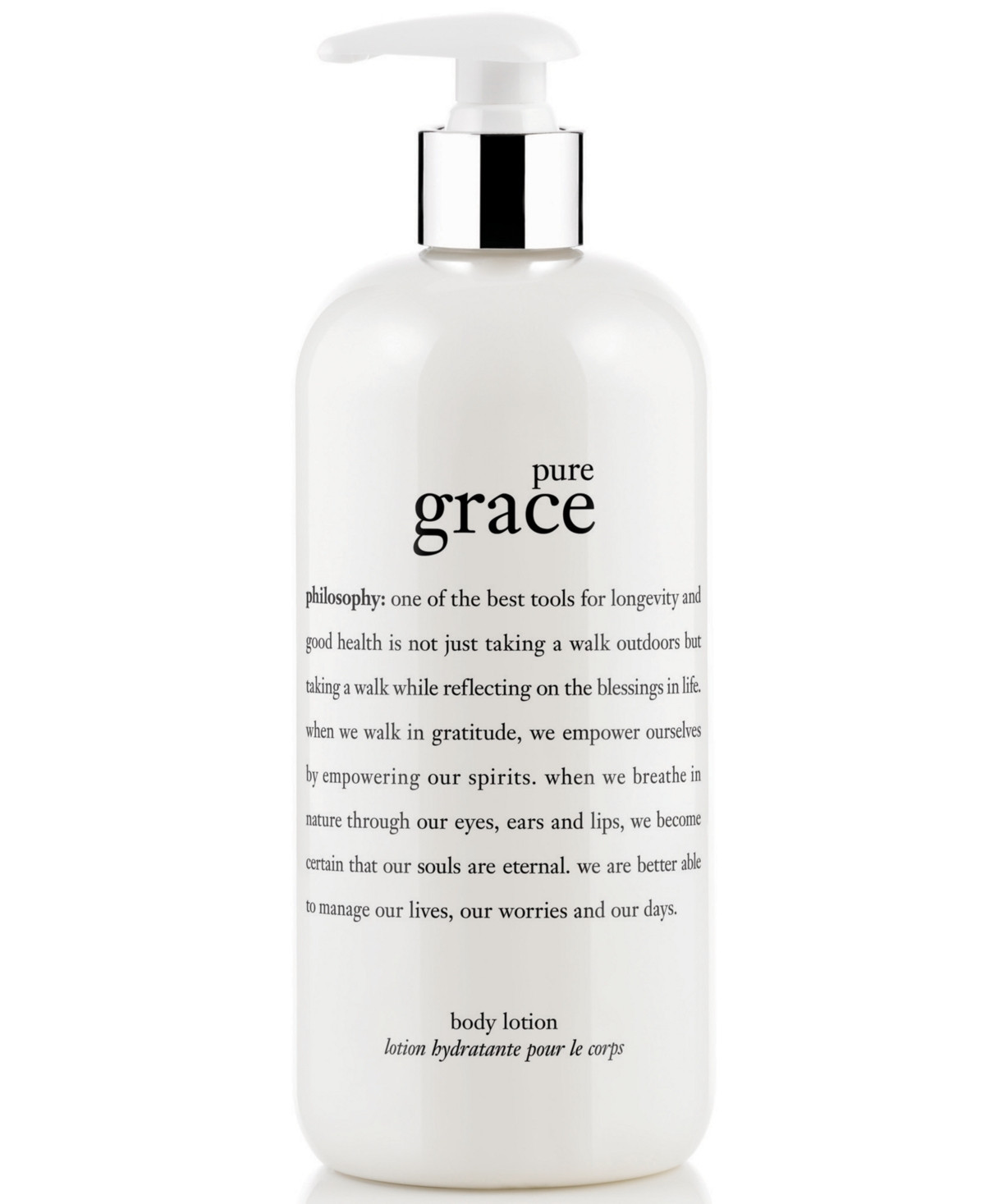 philosophy pure grace lotion, 16 oz | Macy's
