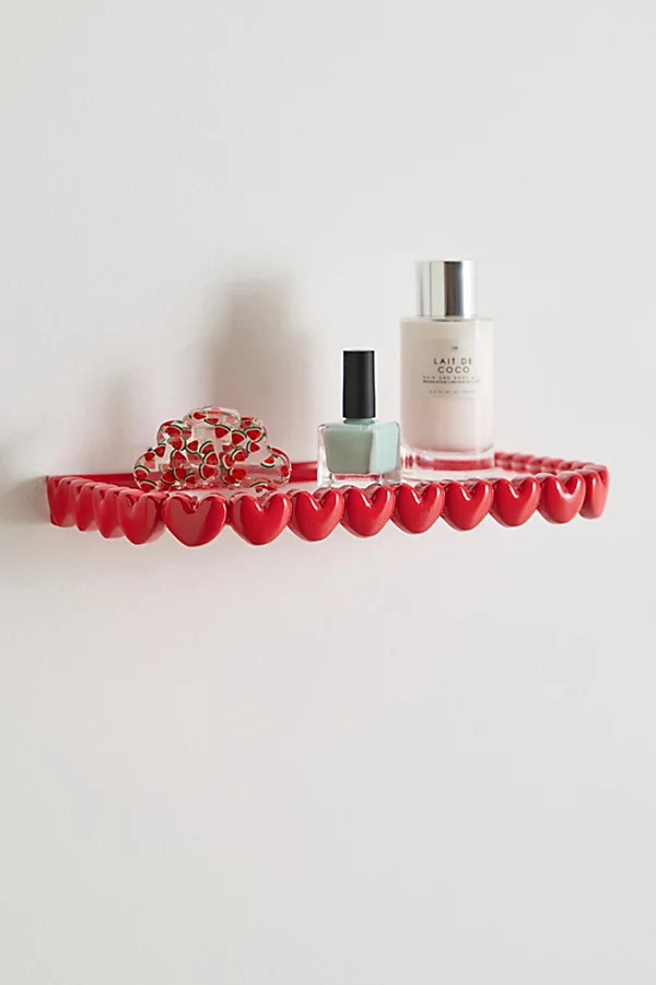 Eloise Heart Trim Wall Shelf | Urban Outfitters (US and RoW)