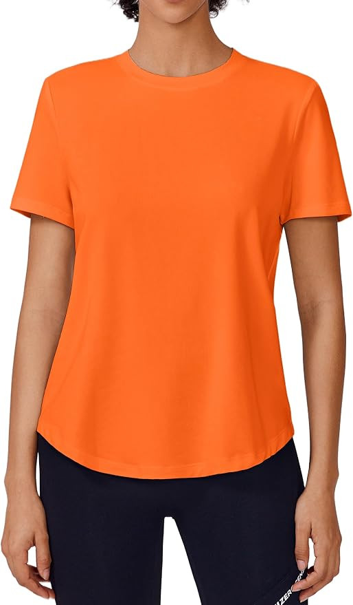 PINSPARK Soft Workout Tops for Women UPF 50+ Sun Protection Shirt Quick Dry Athletic Running Hiki... | Amazon (US)