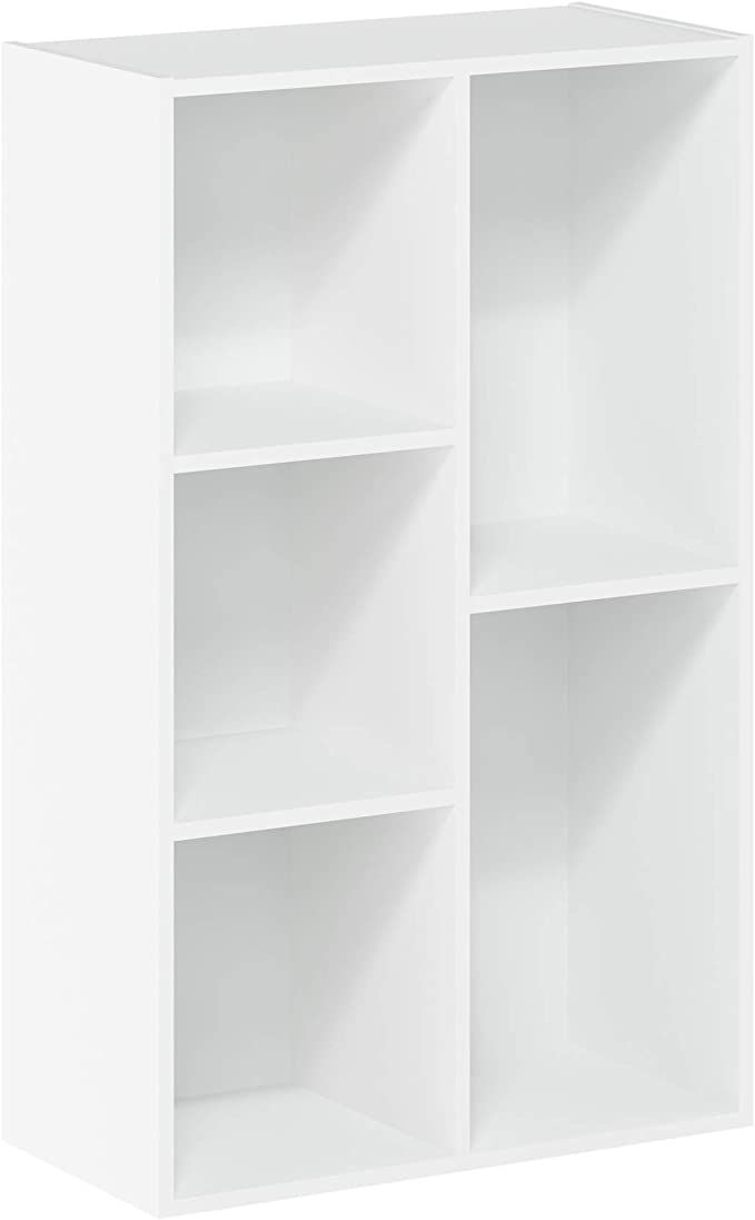 Furinno 5-Cube Open Shelf, White | Amazon (US)
