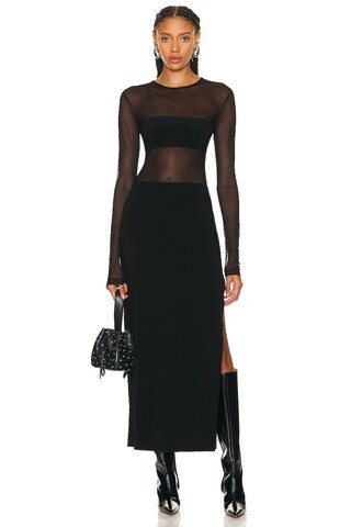 Dash Side Slit Gown | FWRD 