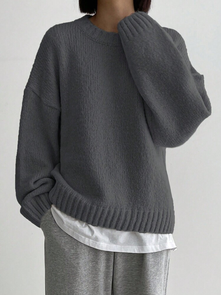 CA$24.06
-20%
CA$30.18
DAZY Women's Solid Round Neck Dropped Shoulder Long Sleeve Casual Sweater, Autumn/Winter,Fall Women Clothes
4.89
(1000+)
Color: Dark Grey























Size
CA
Size Guide
US 0 (S)
US 2 (M)
US 4 (L)
US 6 (XL)
True to Size
Not your size? Tell me your size
 | SHEIN