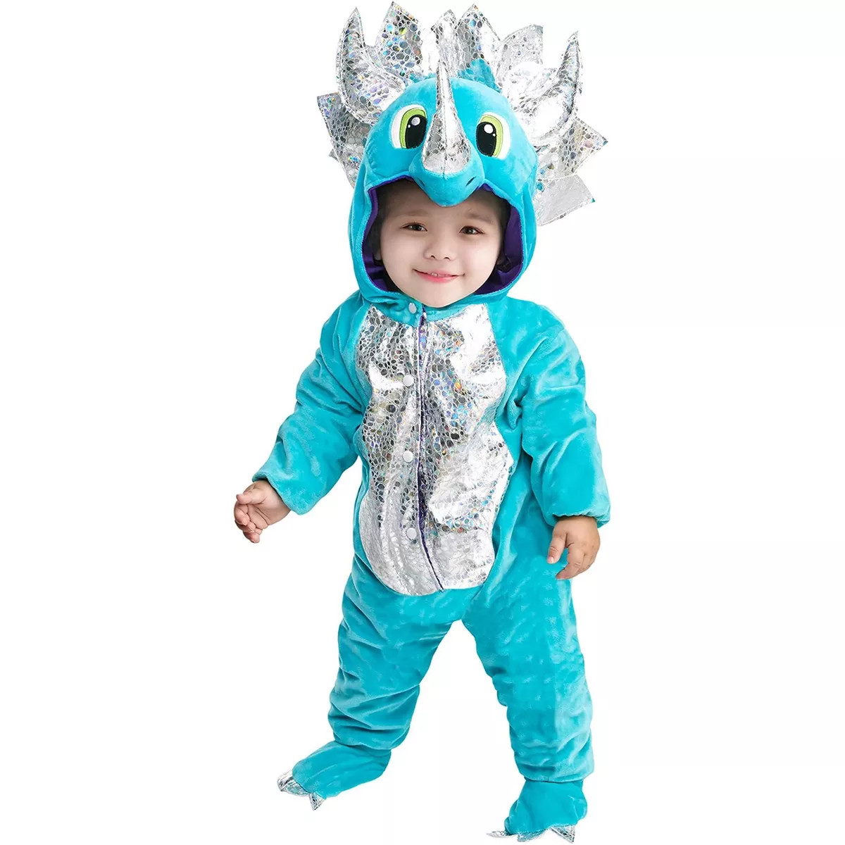 Studio Halloween Blue Triceratops Dinosaur Baby Costume | Target