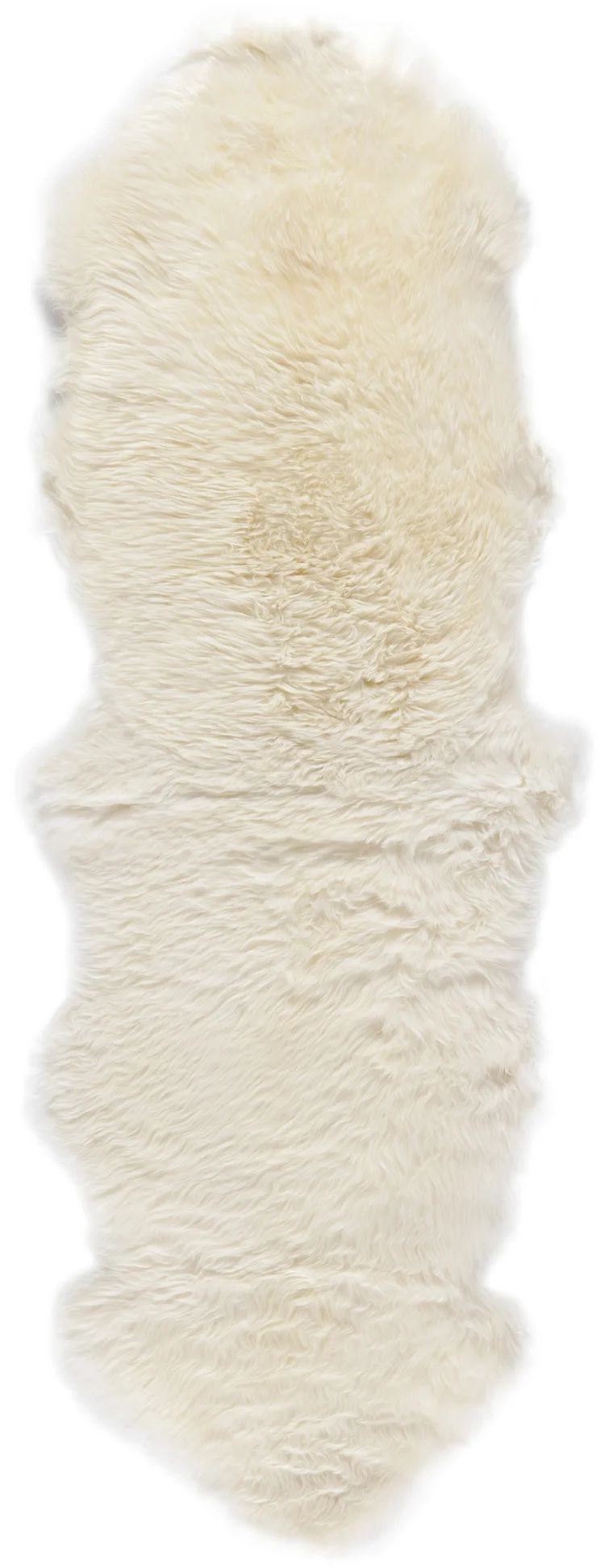 Mera Handmade Sheepskin White Rug | Wayfair North America