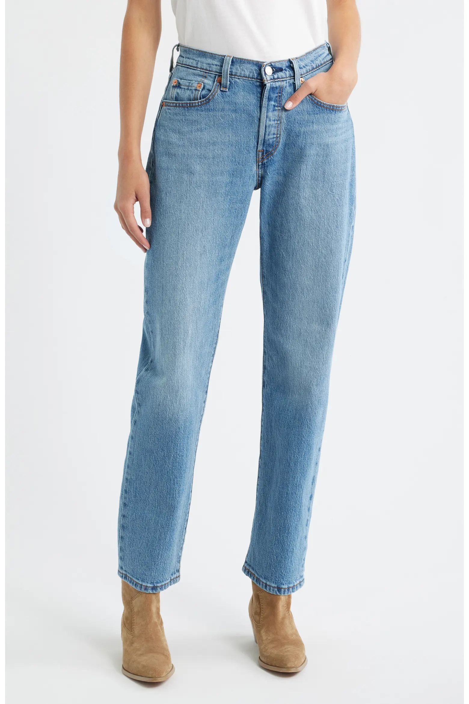 Levi's 501® Curve High Waist Straight Leg Jeans (Women) | Nordstrom | Nordstrom