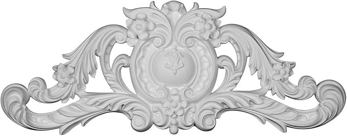 Ekena Millwork ONL30X12X01MO Modena Center Urethane Onlays, 30 1/2"W x 12"H x 1 7/8"P, Primed | Amazon (US)