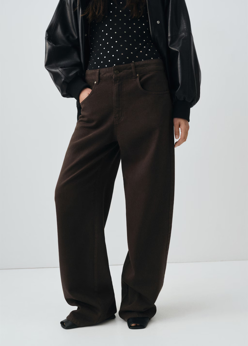 Mid-rise straight jeans | Mango (US/MX/AU)