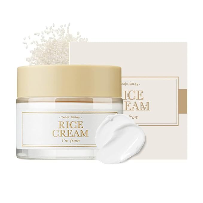 I'm from Rice Cream 1.69 Ounce, 41% Rice Bran Essence with Ceramide, Glowing Look, Improves Moist... | Amazon (US)
