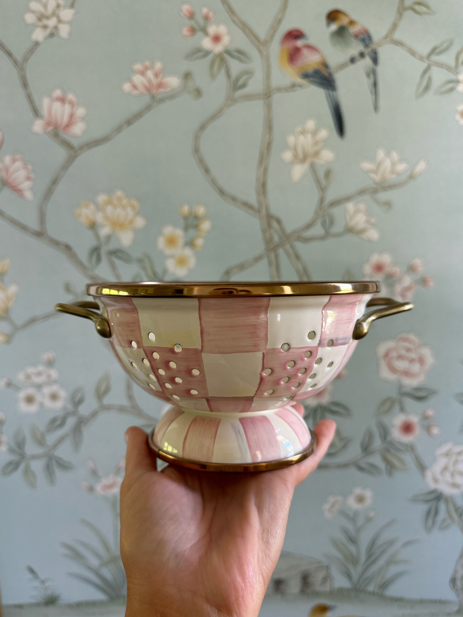 Rosy check from Mackenzie Childs! 