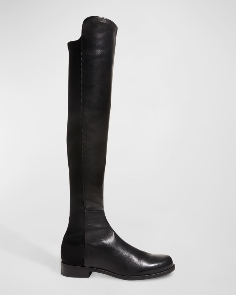 5050 Leather Over-the-Knee Boots | Neiman Marcus