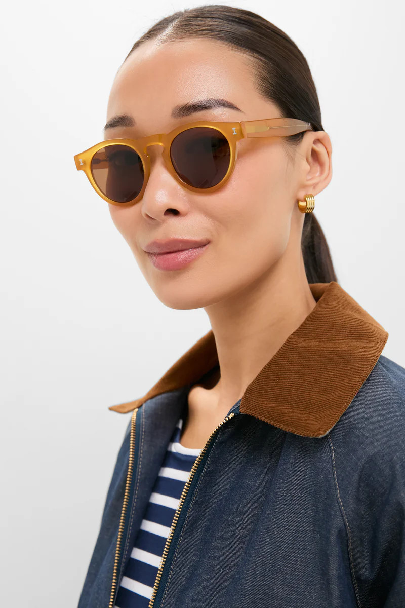 Honey Gold Leonard Sunglasses | Tuckernuck (US)