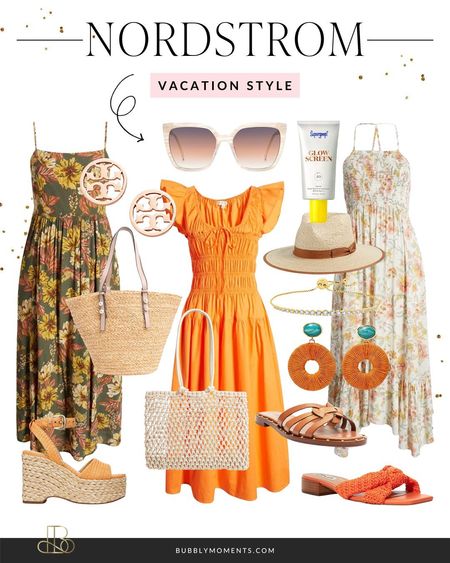 Nordstrom Vacation Style. Women's Fashion and Accessories. Outfit Ideas#LTKstyletip #LTKtravel #LTKswim #nordstromfashion #womensfashion #outfitideas #vacationstyle #resortwear #beach #swim

