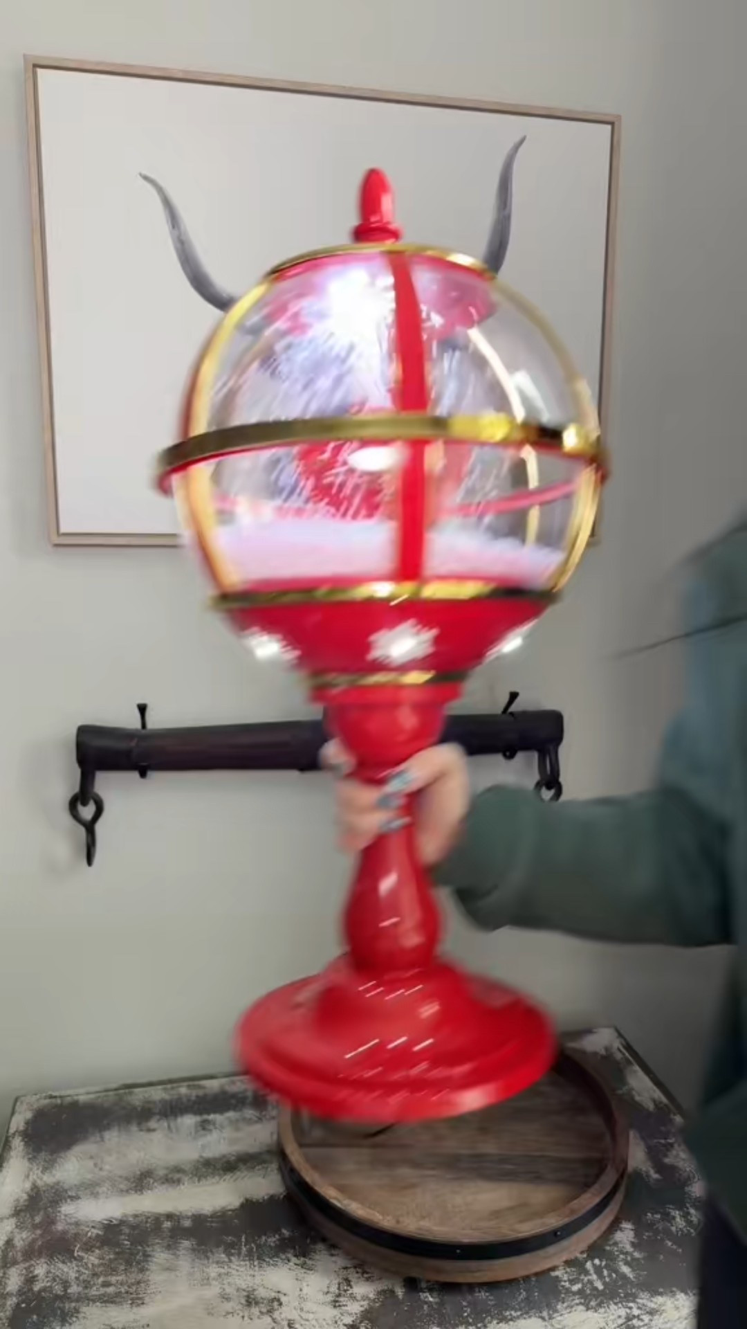 If you love subtle seasonal decor, this one’s really sweet in the most whimsical way. Soft snow drifting over tiny Valentine hearts, gentle white lights, and a classic song playing quietly in the background. It’s the kind of piece that sits perfectly on a table or shelf and instantly makes the room feel warmer — especially during slow winter evenings when you’re winding down for the night. 💗✨

#valentinesdecor #cozyhome #seasonaldecor #homedetails 

#LTKOver40 #LTKSeasonal #LTKHome