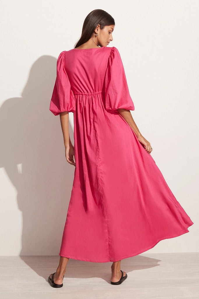 Amelie Maxi Dress Fuchsia | Faithfull (AU)