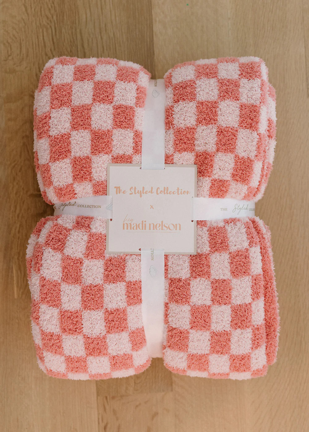 TSC x Madi Nelson: Mini Checkered Full Size Buttery Blankets | The Styled Collection