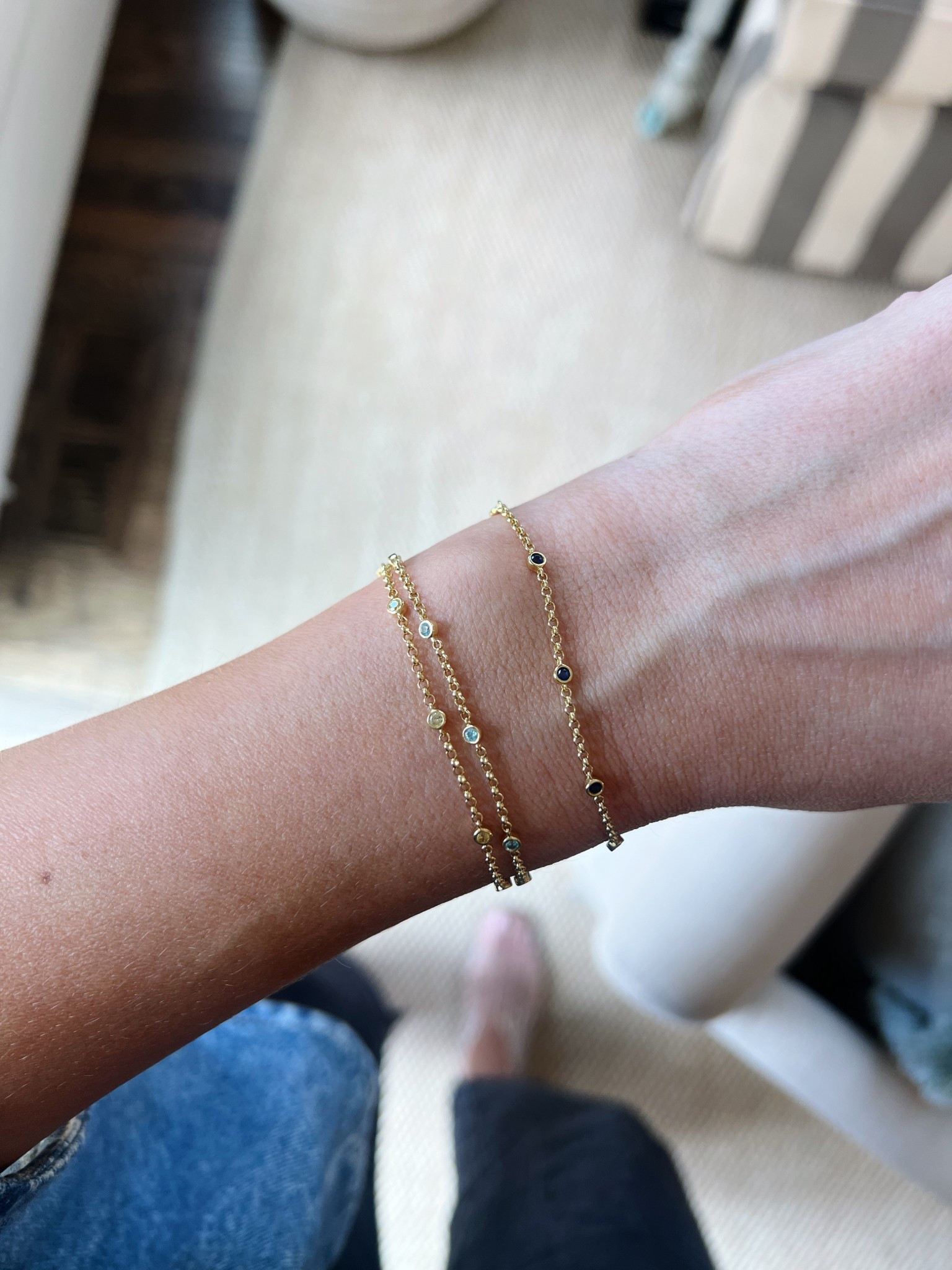 SALE // these birthstone bracelets are 25% off until Sunday! 18k 

#LTKSaleAlert