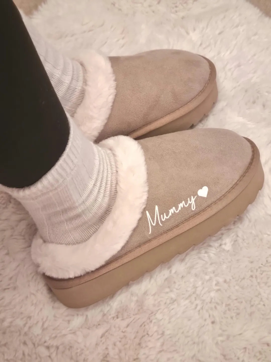 Womens Personalised Slippers,personalised Slippers,christmas Gift Mum Nan Nanny Gift, Monogram Sl... | Etsy (US)