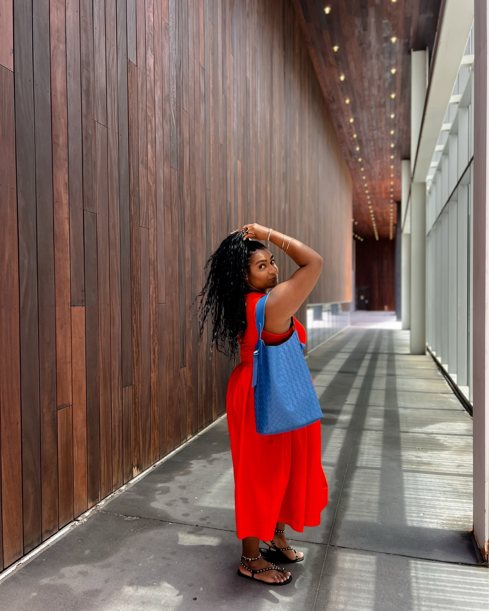 10 Days of Summer Outfits- Day Seven: Dresses 💁🏽‍♀️ // Comment SHOP below to receive a DM with the 🔗 to shop. @Macys Friends & Family Sale is in full swing with 30% off top brands + 15% off beauty with code FRIEND.

Dresses are my go-to in the summer. My entire outfit is on sale. I am obsessed  with the color of this dress, my @maccosmetics lip combo, and these gladiator sandals. Macys literally has everything!! 

#ootd #summerfashion #FriendsandFamily #macysstylecrew #macyspartner