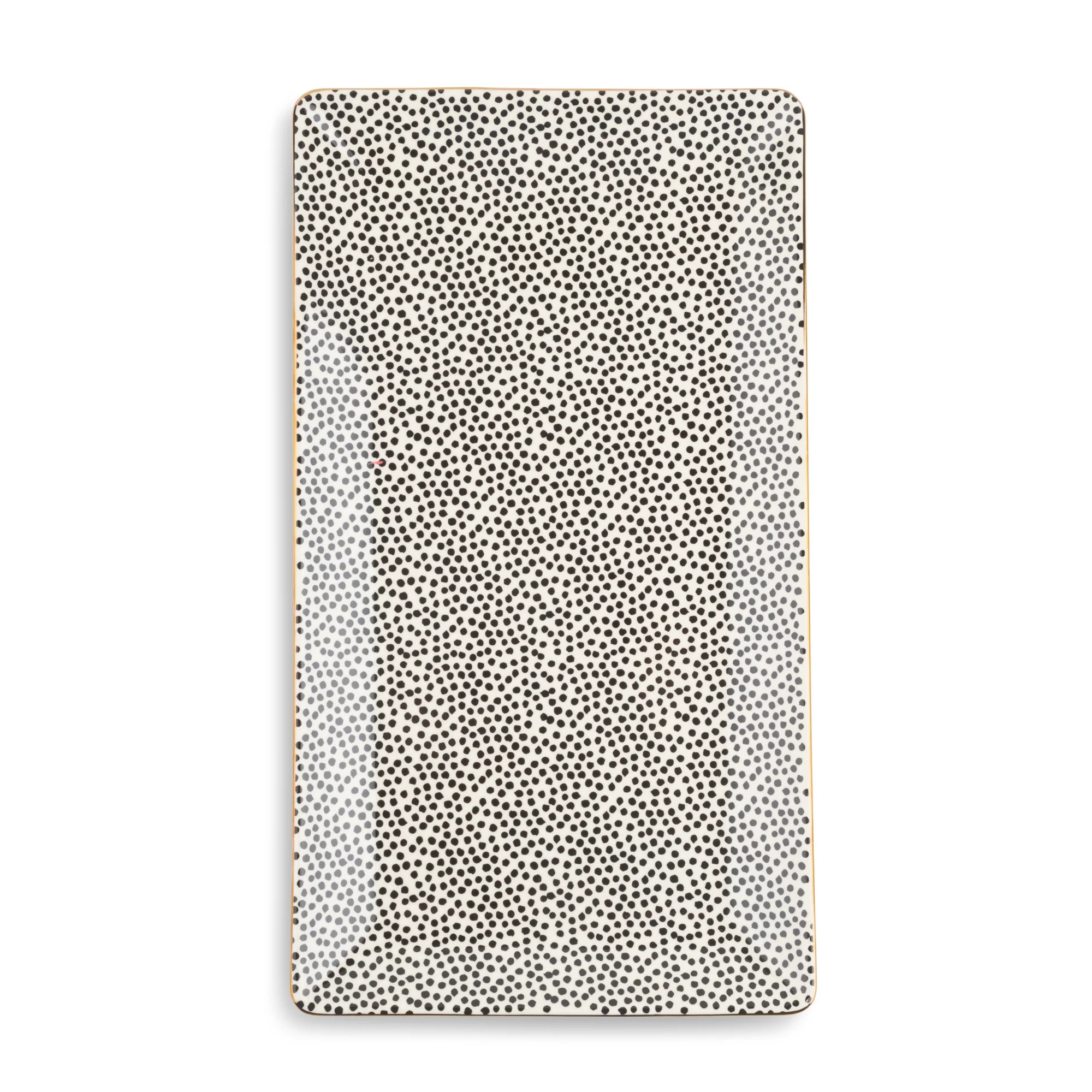 Thyme & Table Stoneware Rectangular Serve Platter, Dot | Walmart (US)