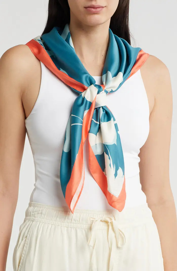 NORDSTROM RACK Floral Square Scarf | Nordstromrack | Nordstrom Rack